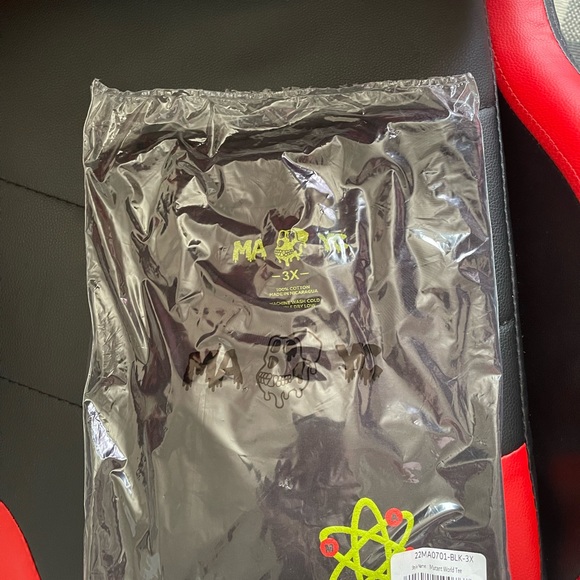 MAYC Mutant Ape Yacht Club Mutant World Black Tee Size 3XL - Picture 3 of 5